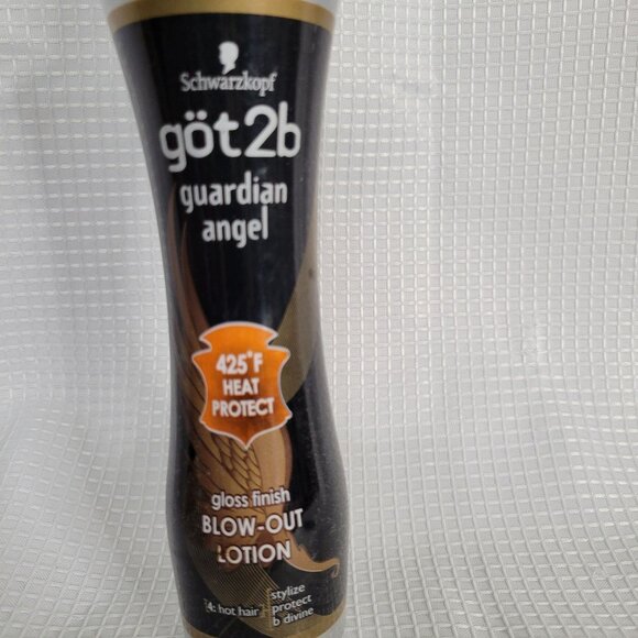 Schwarzkopf Got2b Guardian Angel Gloss Finish Blow-Out Lotion 220ml Heat Protect - Picture 3 of 4